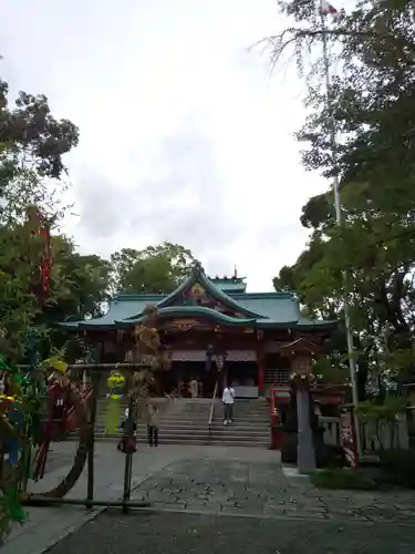 多摩川浅間神社の本殿・本堂