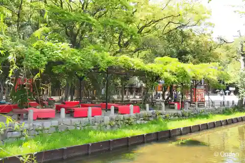 西宮神社の庭園