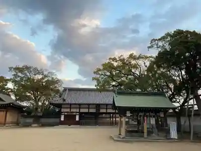 松原八幡神社の手水舎