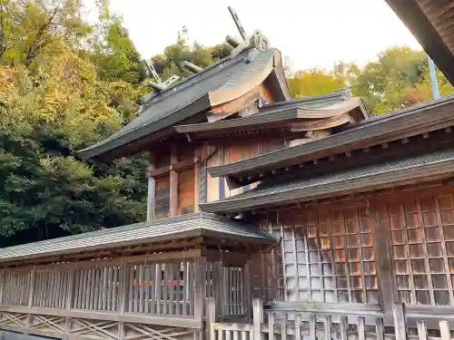 賣豆紀神社の本殿