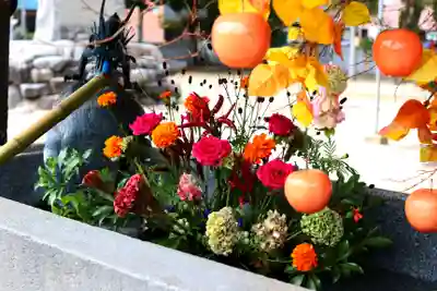 三津厳島神社の手水舎