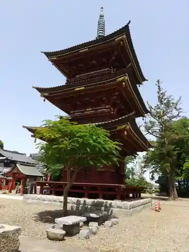 不動院(板橋不動尊)の塔