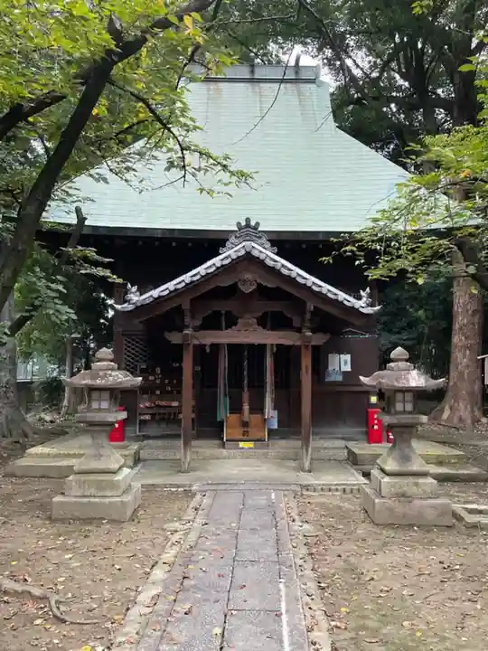 倉掛神社の本殿・本堂