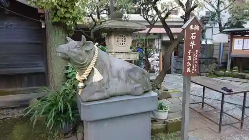 平河天満宮の狛犬