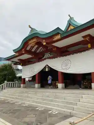 日枝神社の本殿・本堂