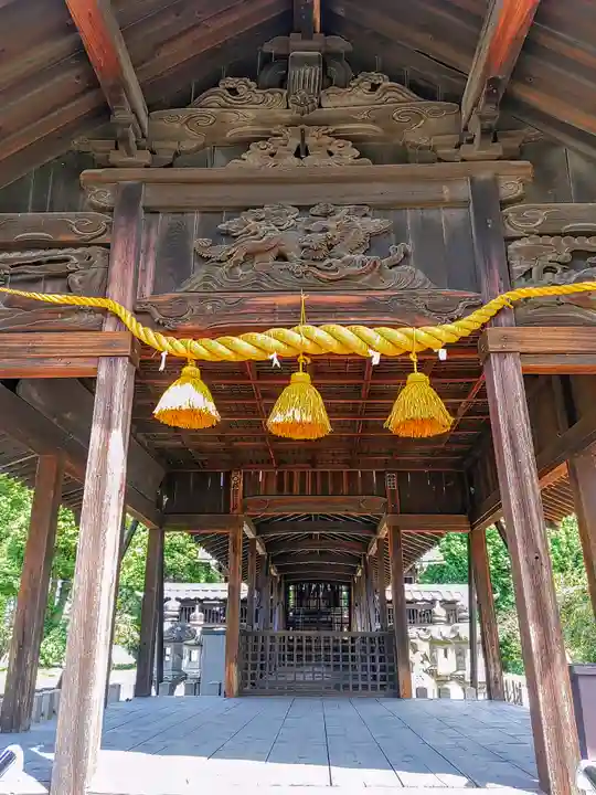 神明社(池部)の本殿・本堂