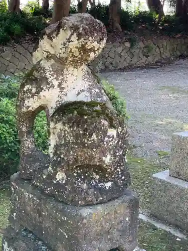 伏木神社の狛犬