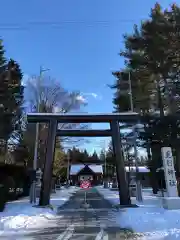 更別神社の鳥居