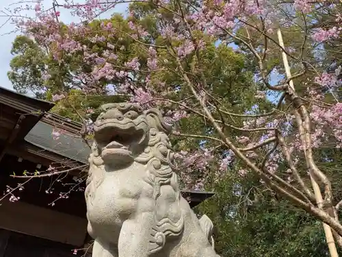 五所八幡宮の狛犬