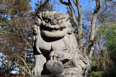 田村神社の狛犬
