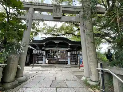 真田山 三光神社の鳥居