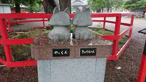 箭弓稲荷神社の狛犬