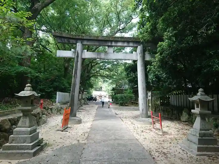 熊野三所神社の鳥居