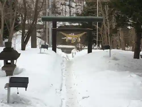 上野幌神社の鳥居