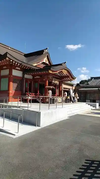 稲毛浅間神社の本殿・本堂