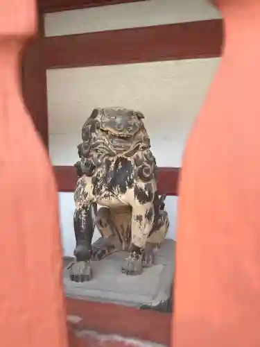 美濃國一宮　南宮大社の狛犬