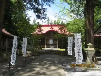 宇奈己呂和気神社の本殿・本堂