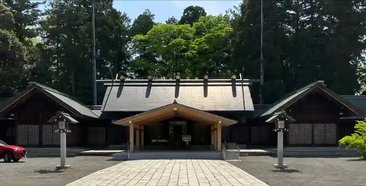 石川護國神社の本殿・本堂