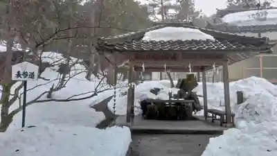須部神社の手水舎