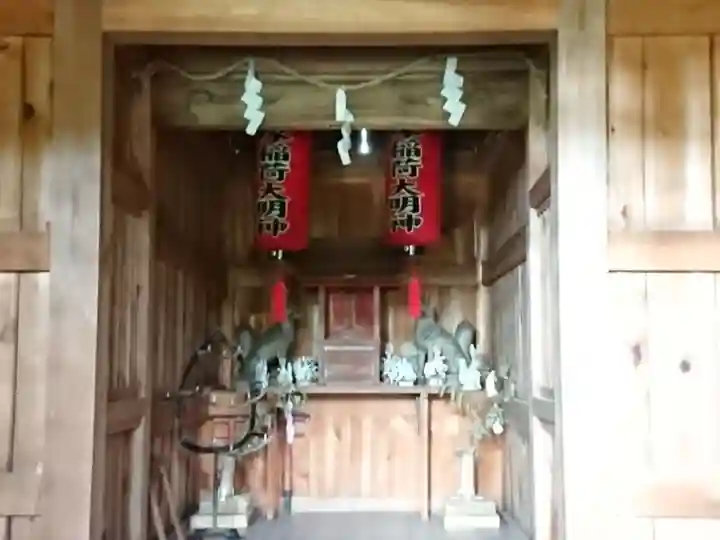 丸塚稲荷神社の本殿・本堂