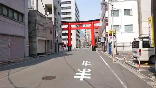 下谷神社の鳥居