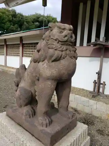 千葉縣護國神社の狛犬