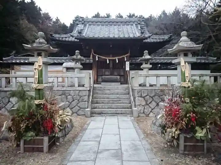 八幡社(本地町)の本殿・本堂