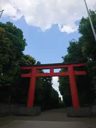 井草八幡宮の鳥居