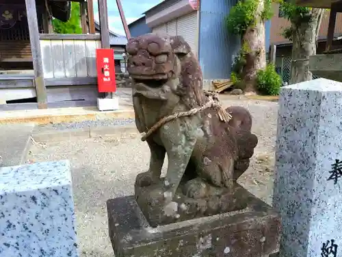 天神社（外町天満宮）の狛犬