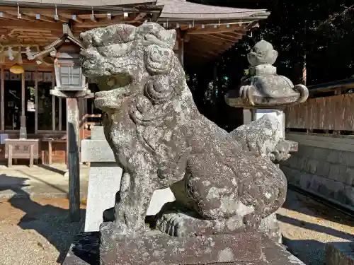 比々岐神社の狛犬