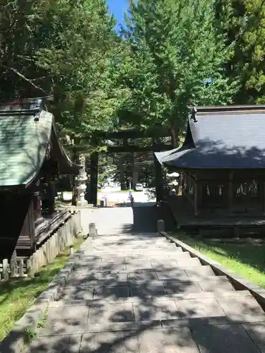 諏訪大社上社前宮のその他建物