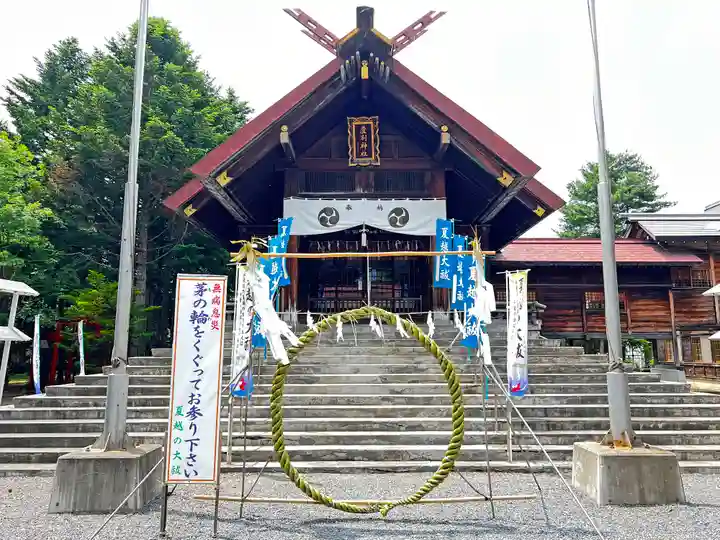 蘆別神社の本殿・本堂