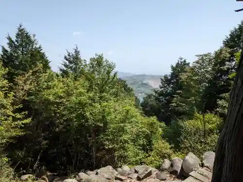 尾張冨士大宮浅間神社の景色