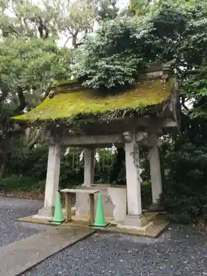 遠見岬神社の手水舎