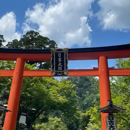 日吉大社の鳥居