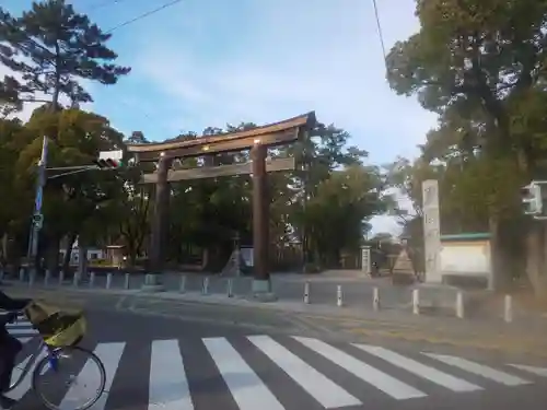 豊國神社の鳥居