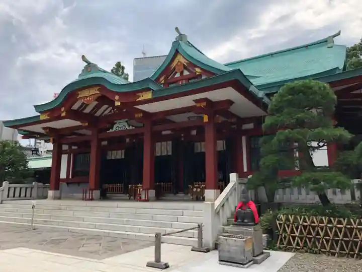 日枝神社の本殿・本堂