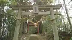 諏訪見目神社の鳥居