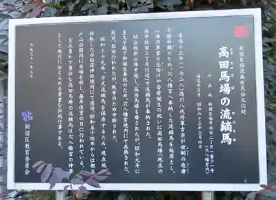 穴八幡宮の歴史