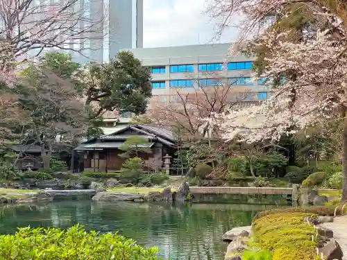 靖國神社の庭園