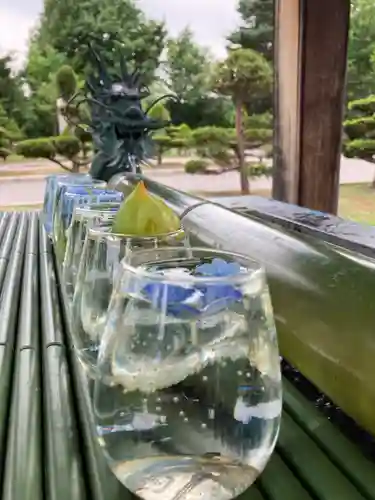 美瑛神社の手水