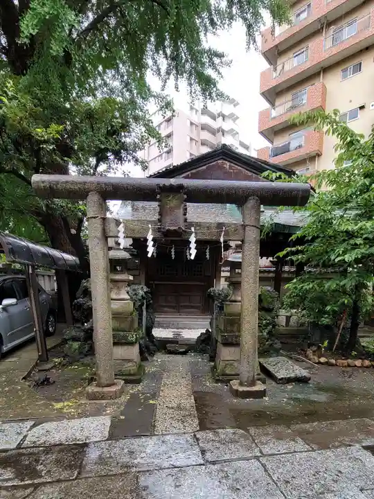 小野照崎神社の鳥居