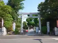 亀ケ池八幡宮の鳥居
