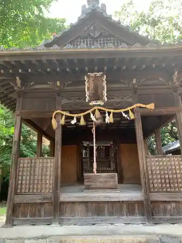 加納八幡神社の本殿・本堂