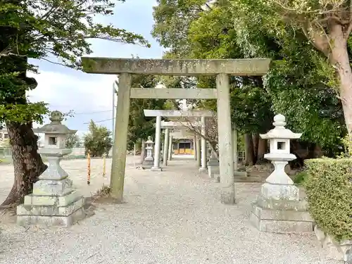 名残天神の鳥居