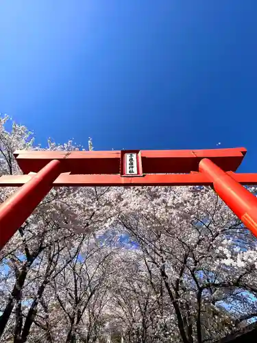 子檀嶺神社の鳥居