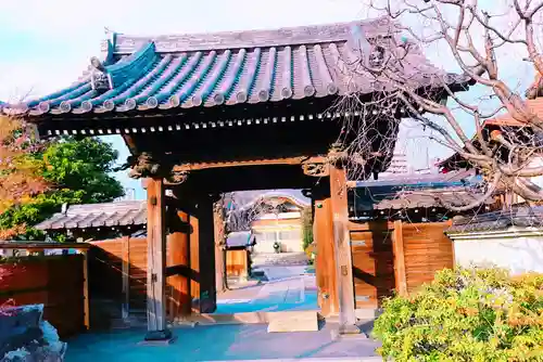 圓眞寺の山門・神門