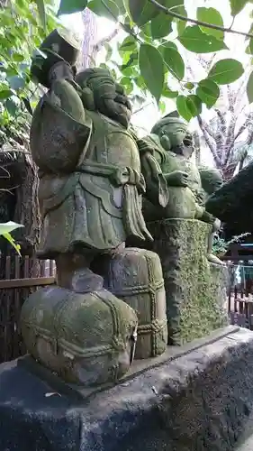 新橋鹽竃神社の像