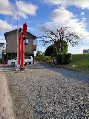 旅立稲荷神社の周辺