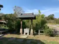 青龍日吉神社の手水舎